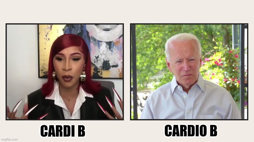 CARDI B CARDIO B | made w/ Imgflip meme maker