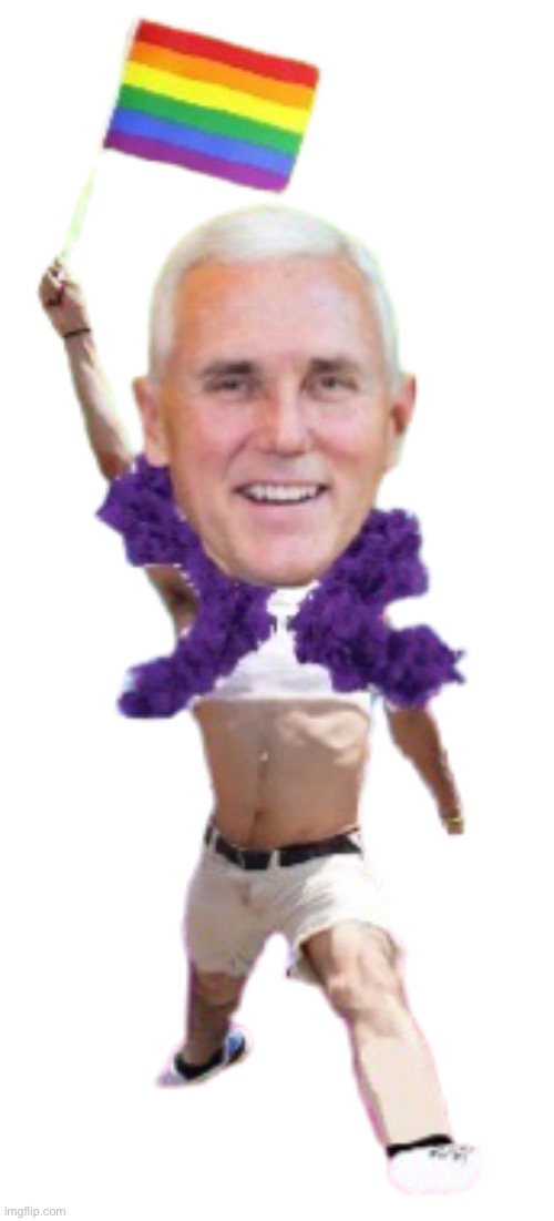 I have no idea how you might find a transparent Gay Mike Pence useful, but if so, here it is | image tagged in gay mike pence transparent,mike pence,mike pence vp,gay,gay pride flag,gay pride | made w/ Imgflip meme maker