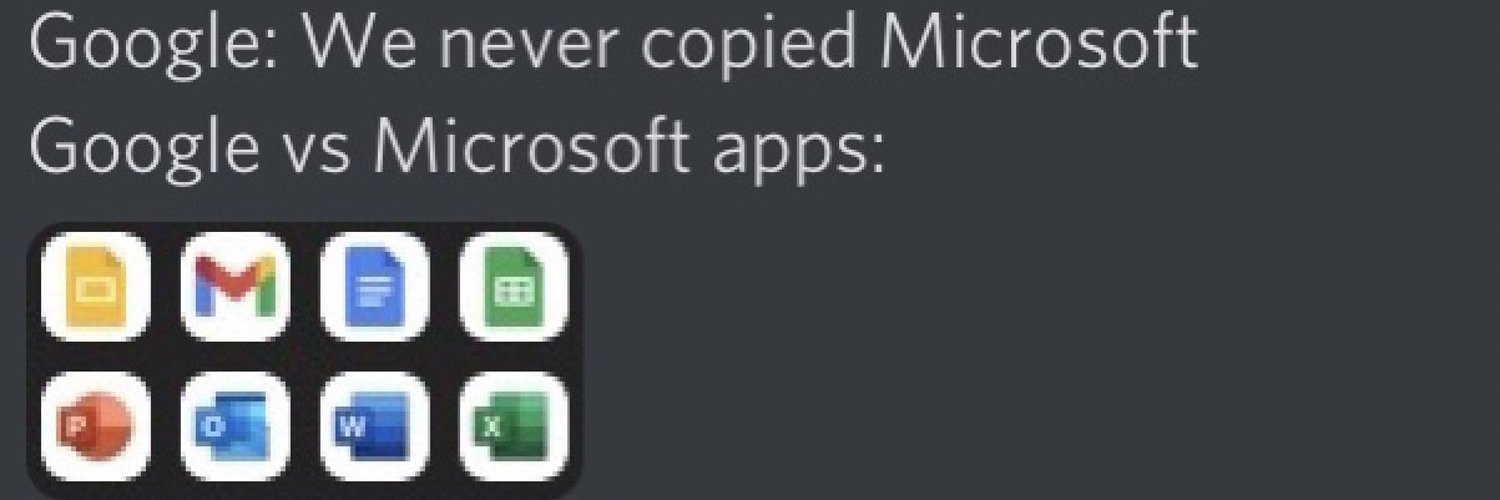 apps Microsoft vs google Blank Meme Template