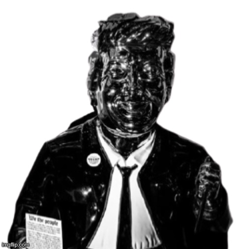 Donald Trump CPAC statue transparent | image tagged in donald trump cpac statue transparent | made w/ Imgflip meme maker