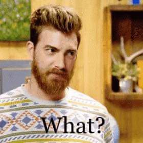 Rhett McLaughlin What? Blank Meme Template