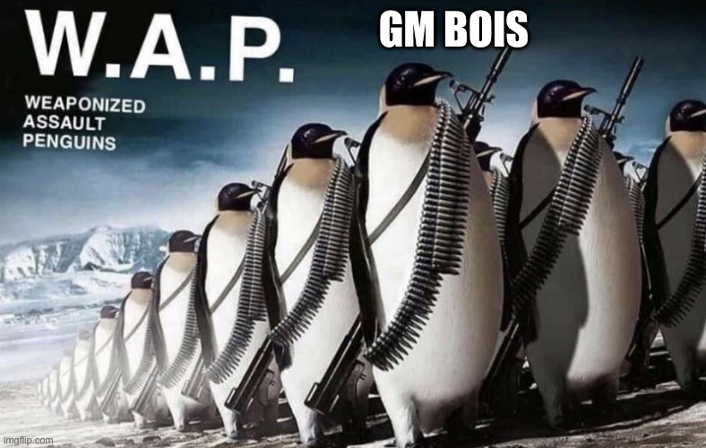 E A S P O R T S | GM BOIS | image tagged in wap | made w/ Imgflip meme maker