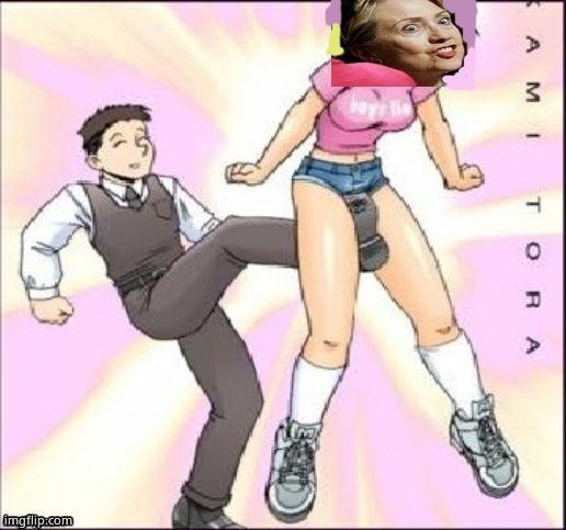 Hillary cunt punt | image tagged in hillary cunt punt | made w/ Imgflip meme maker