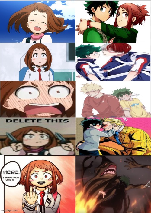image tagged in mha,ships,my hero academia | made w/ Imgflip meme maker