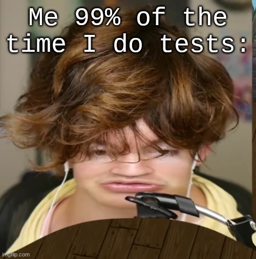 *visible confusion* | Me 99% of the time I do tests: | image tagged in flamingo learns the science | made w/ Imgflip meme maker