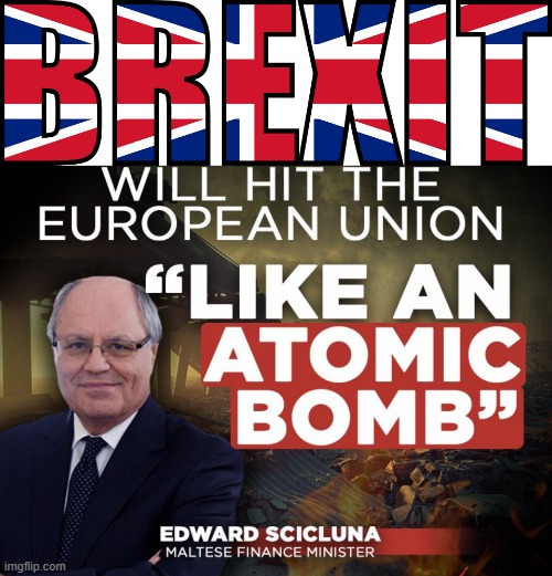 Brexit Bomb ! | image tagged in eurovision | made w/ Imgflip meme maker