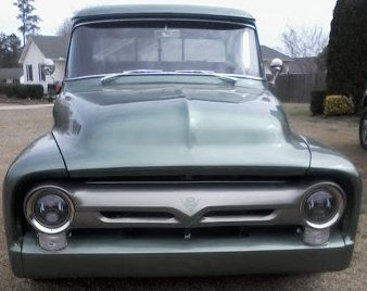 High Quality 1956 ford pick up truck Blank Meme Template