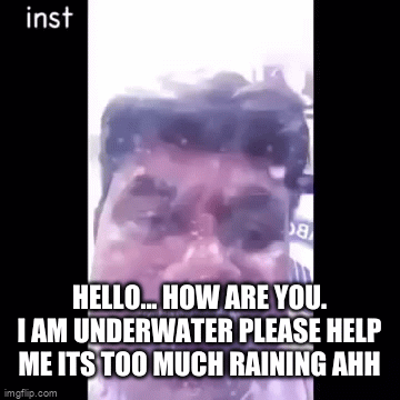 hello underwater - Imgflip