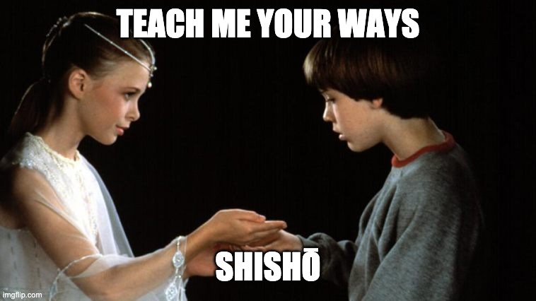 Teach me your ways | TEACH ME YOUR WAYS; SHISHŌ | image tagged in fun,neverending,story,sensei,teach,shisho | made w/ Imgflip meme maker