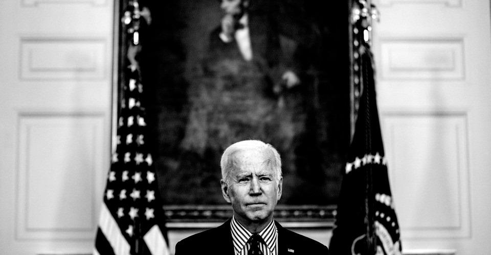 Joe Biden black & white Blank Meme Template