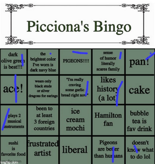 Just over here bonking myself in the head- | image tagged in picciona's bingo | made w/ Imgflip meme maker