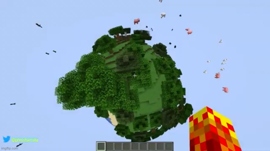 round minecraft | image tagged in memes,funny,minecraft,wtf | made w/ Imgflip meme maker