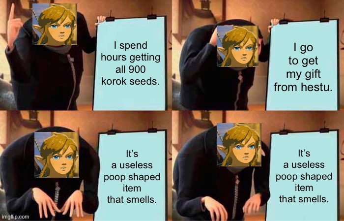 Koror seeds | image tagged in zelda,legend of zelda,the legend of zelda breath of the wild | made w/ Imgflip meme maker