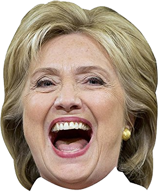 Hillary Clinton head png Blank Meme Template