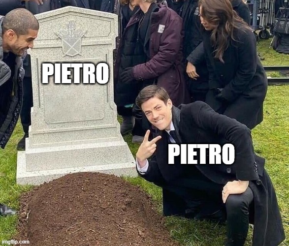 Wandavition be like | PIETRO; PIETRO | image tagged in peace sign tombstone | made w/ Imgflip meme maker