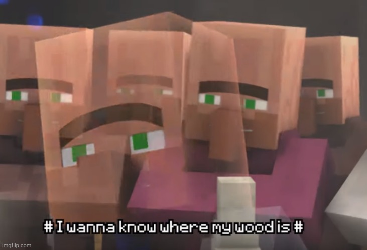 image tagged in where'd my wood go | made w/ Imgflip meme maker