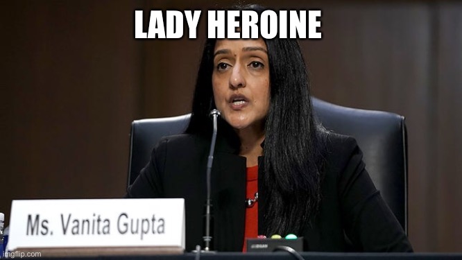 Lady H | LADY HEROINE | image tagged in its in the bag | made w/ Imgflip meme maker