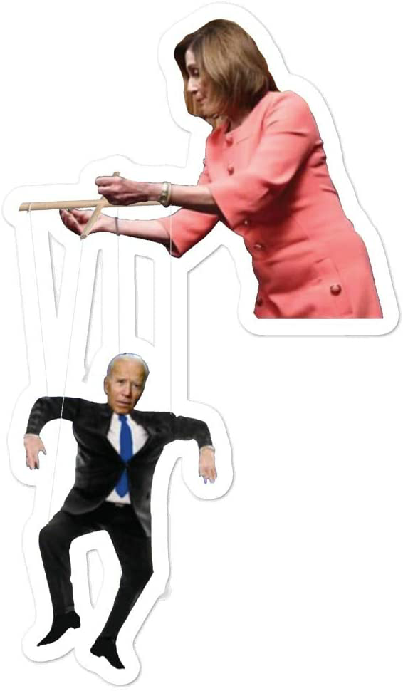 Puppet president Joe Biden Nancy Pelosi Blank Meme Template