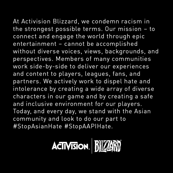 High Quality Activision Blizzard brownies points Blank Meme Template