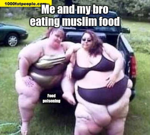 The middle east is scary | Me and my bro eating muslim food; Food poisoning | image tagged in call of heavy duty | made w/ Imgflip meme maker