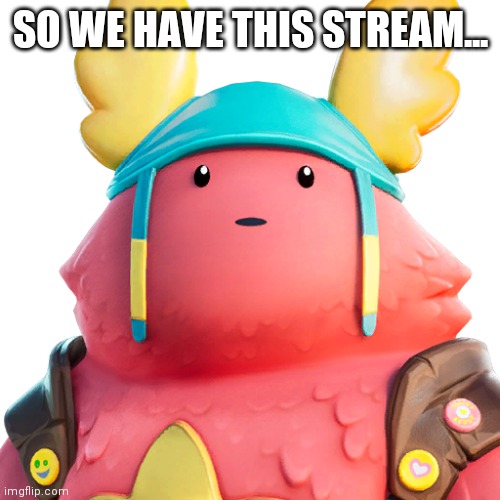 Guff | SO WE HAVE THIS STREAM... | image tagged in guff | made w/ Imgflip meme maker