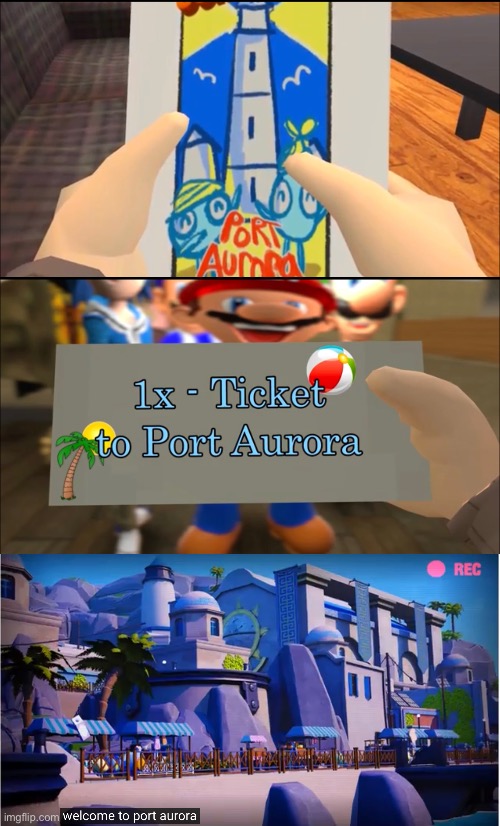 Was I the only one that predicted Port Aurora??? | image tagged in prediction,port aurora,smg4 | made w/ Imgflip meme maker