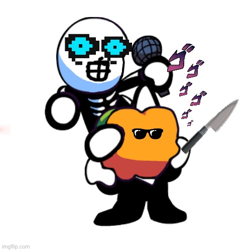 Worst thing I’ve ever made | image tagged in draw a face on pump n skid | made w/ Imgflip meme maker