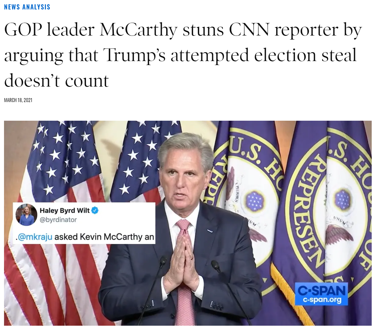 Kevin McCarthy election fraud Blank Meme Template