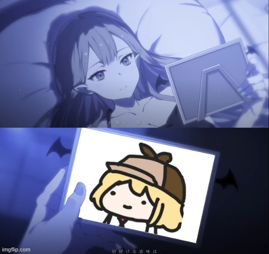 Smol ame | image tagged in hololive | made w/ Imgflip meme maker