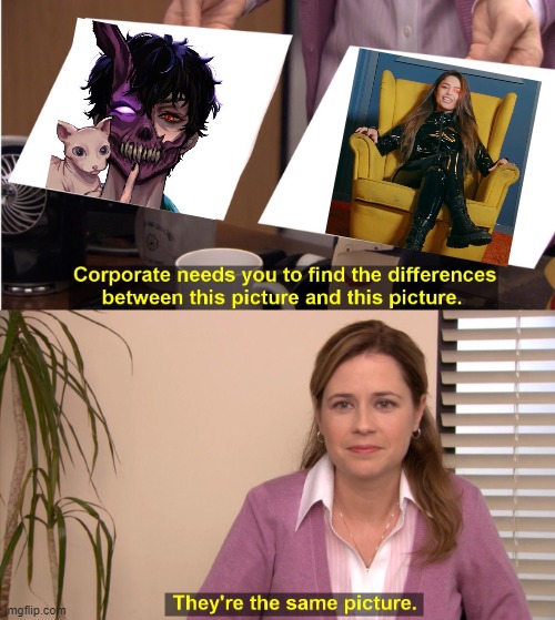 RAE IS CORPSE | image tagged in memes,they're the same picture,corpse,corpsehusband,valkyrae,daywalker | made w/ Imgflip meme maker