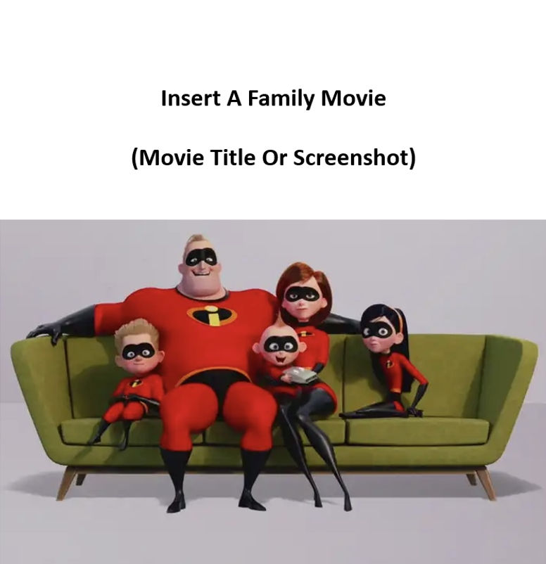 The Incredibles Watch What Blank Meme Template