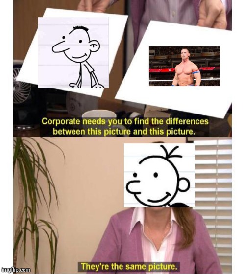 Craig is John Cena according to Greg | made w/ Imgflip meme maker