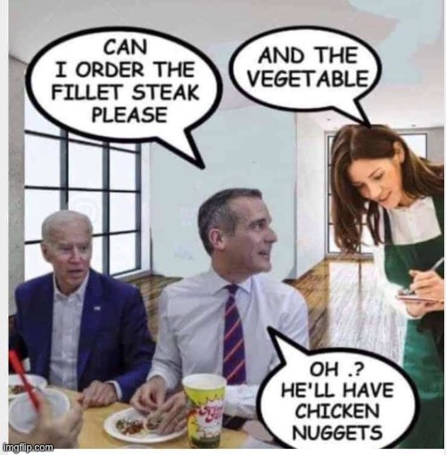 Biden is a vegetable | image tagged in stupid liberals | made w/ Imgflip meme maker