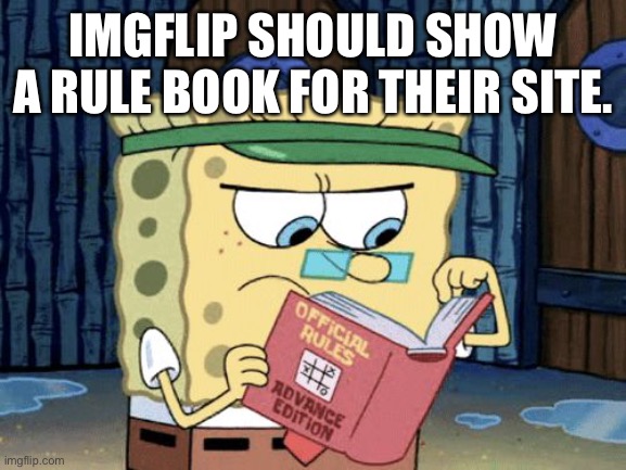 sponge-bob-rule-book-imgflip