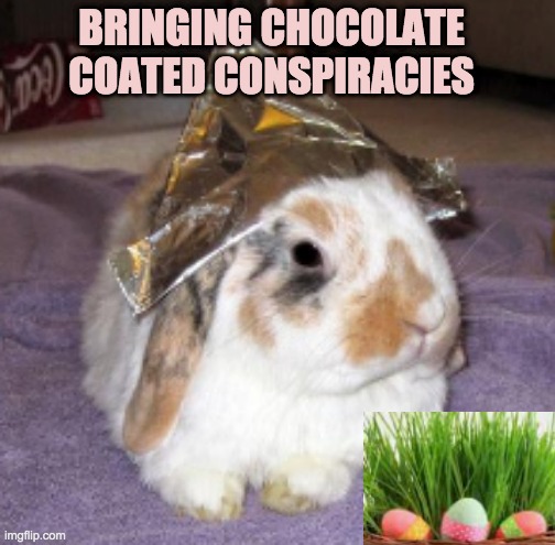 BRINGING CHOCOLATE COATED CONSPIRACIES | made w/ Imgflip meme maker