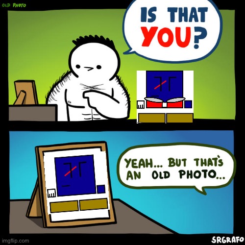 Ah yes, Cuber before the clothes | image tagged in is that you yeah but that's an old photo,cuber | made w/ Imgflip meme maker