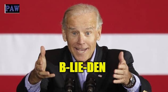 B-lie-den | image tagged in biden,liar,lie,funny | made w/ Imgflip meme maker