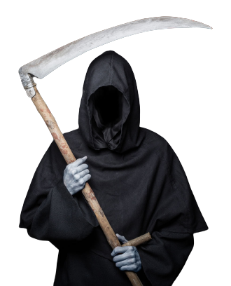 Grim reaper transparent Blank Meme Template