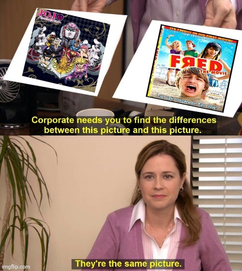 Me and my brother decoded this | image tagged in jojo's bizarre adventure,parks and rec | made w/ Imgflip meme maker