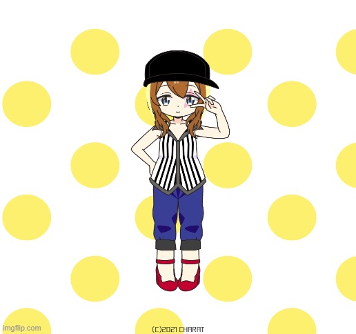 My best friend made a character (Sophie) | image tagged in not me | made w/ Imgflip meme maker