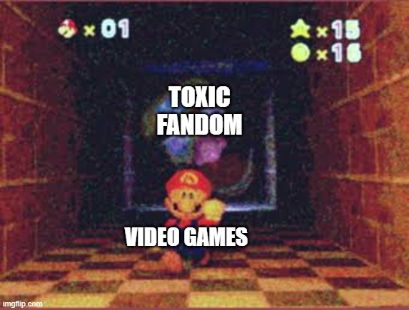 Wario Apparition | TOXIC FANDOM; VIDEO GAMES | image tagged in memes,wario apparition,super mario 64,fandom,video games | made w/ Imgflip meme maker