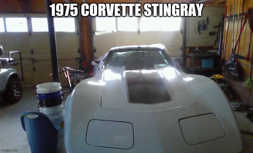 For 40 followers | 1975 CORVETTE STINGRAY | image tagged in car,reveal,memes | made w/ Imgflip meme maker