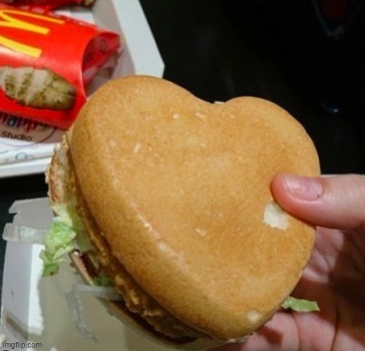 Is this Love? | image tagged in mcdonalds | made w/ Imgflip meme maker