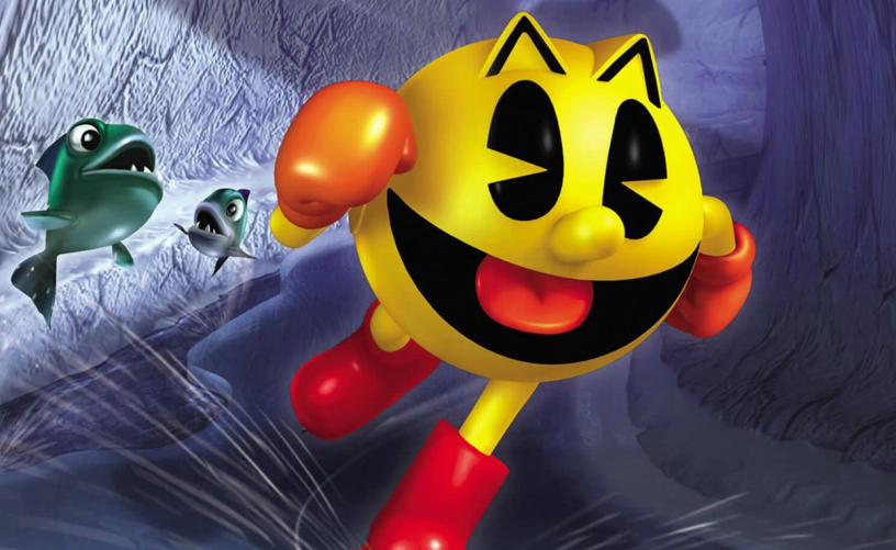 High Quality Pac-Man Running Blank Meme Template