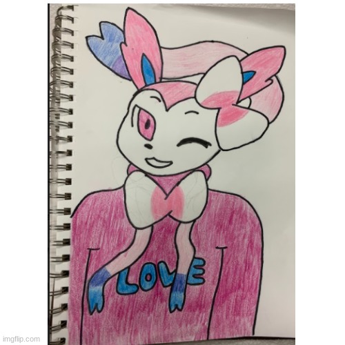 Made Sylveon Into A Furry | made w/ Imgflip meme maker