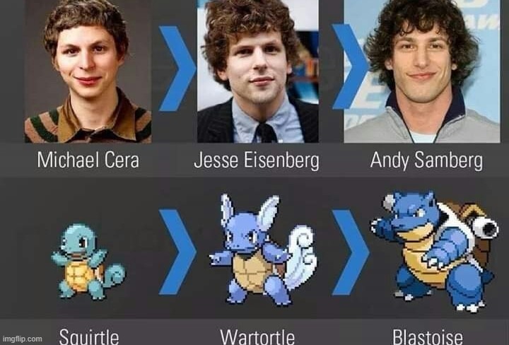 Evolution Complete | image tagged in pokemon,michael,jessie,andy,completed,oh wow are you actually reading these tags | made w/ Imgflip meme maker