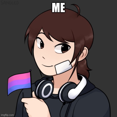 Me in real life | ME | image tagged in lgbtq | made w/ Imgflip meme maker