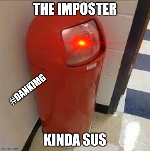 Kinda sus ngl | THE IMPOSTER; #DANKIMG; KINDA SUS | image tagged in among us,dank memes,epic | made w/ Imgflip meme maker