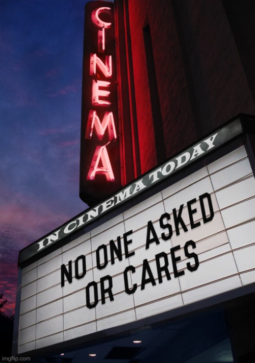 No One Asked Or Cares | image tagged in no one asked or cares | made w/ Imgflip meme maker