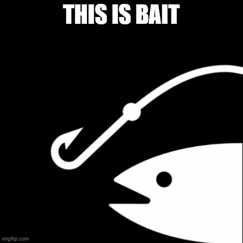 this is bait template | THIS IS BAIT | image tagged in this is bait template | made w/ Imgflip meme maker